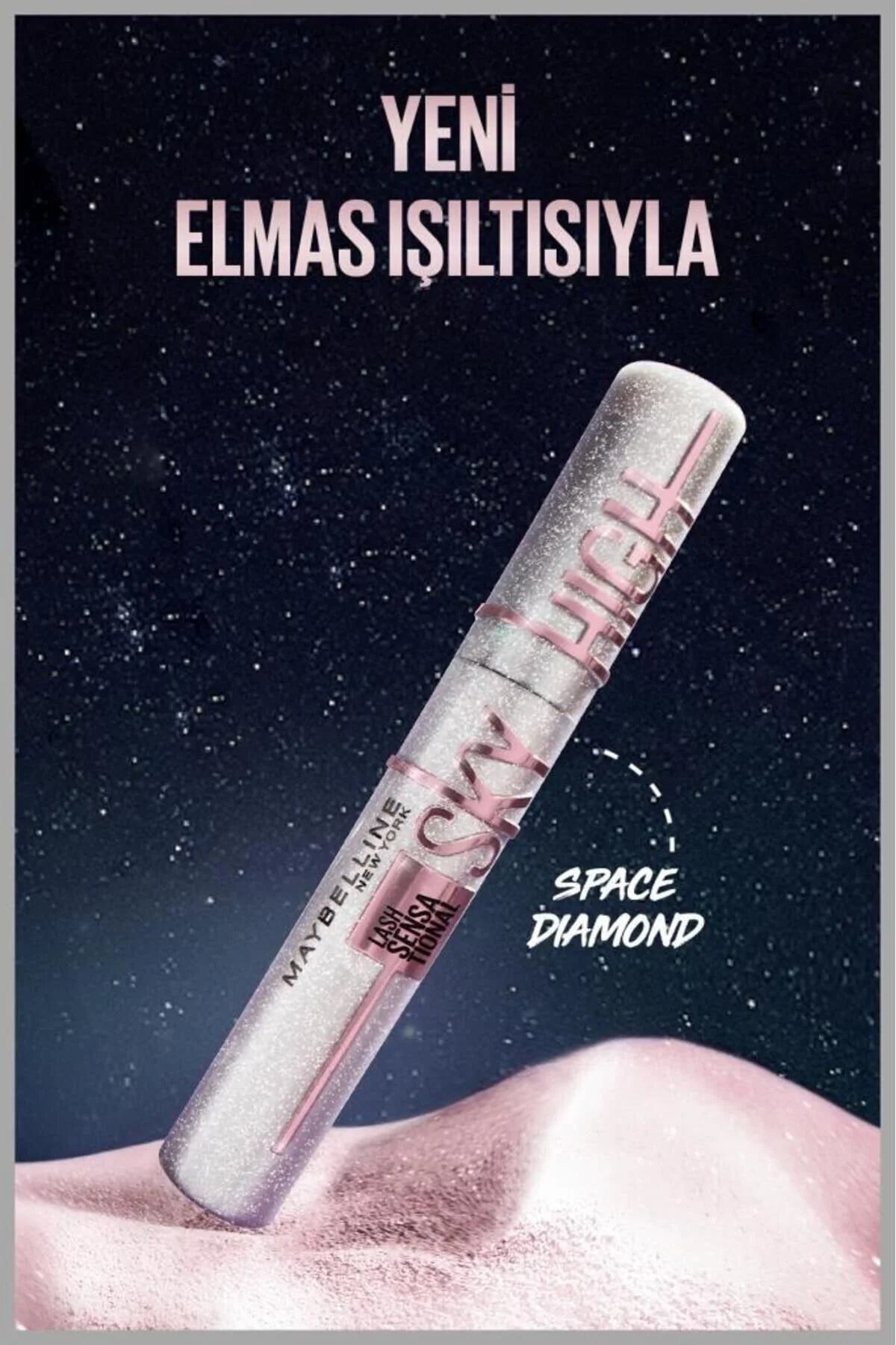 Maybelline New York Sky Hıgh Space Diamond Elmas Işıltılı Maskara