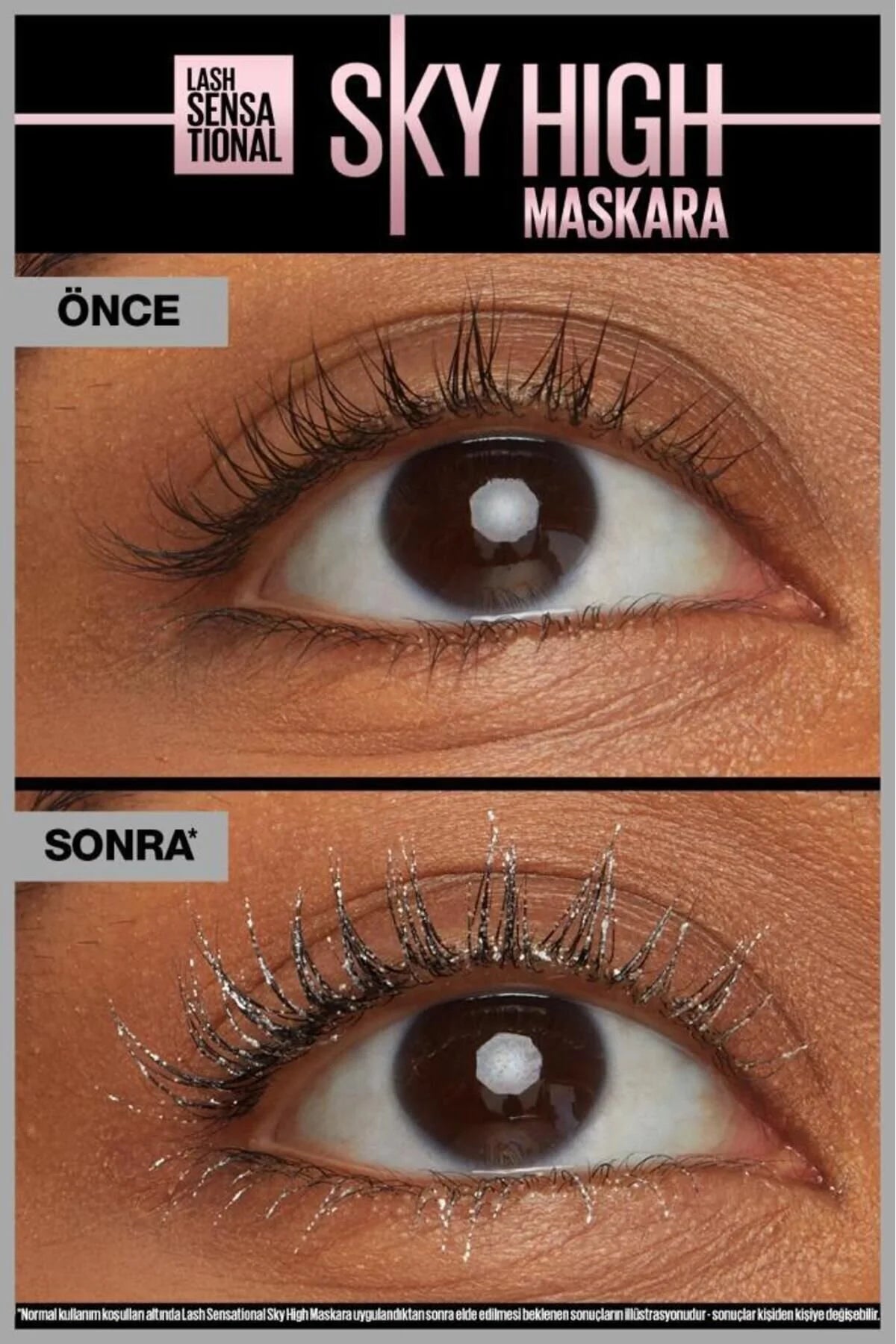 Maybelline New York Sky Hıgh Space Diamond Elmas Işıltılı Maskara