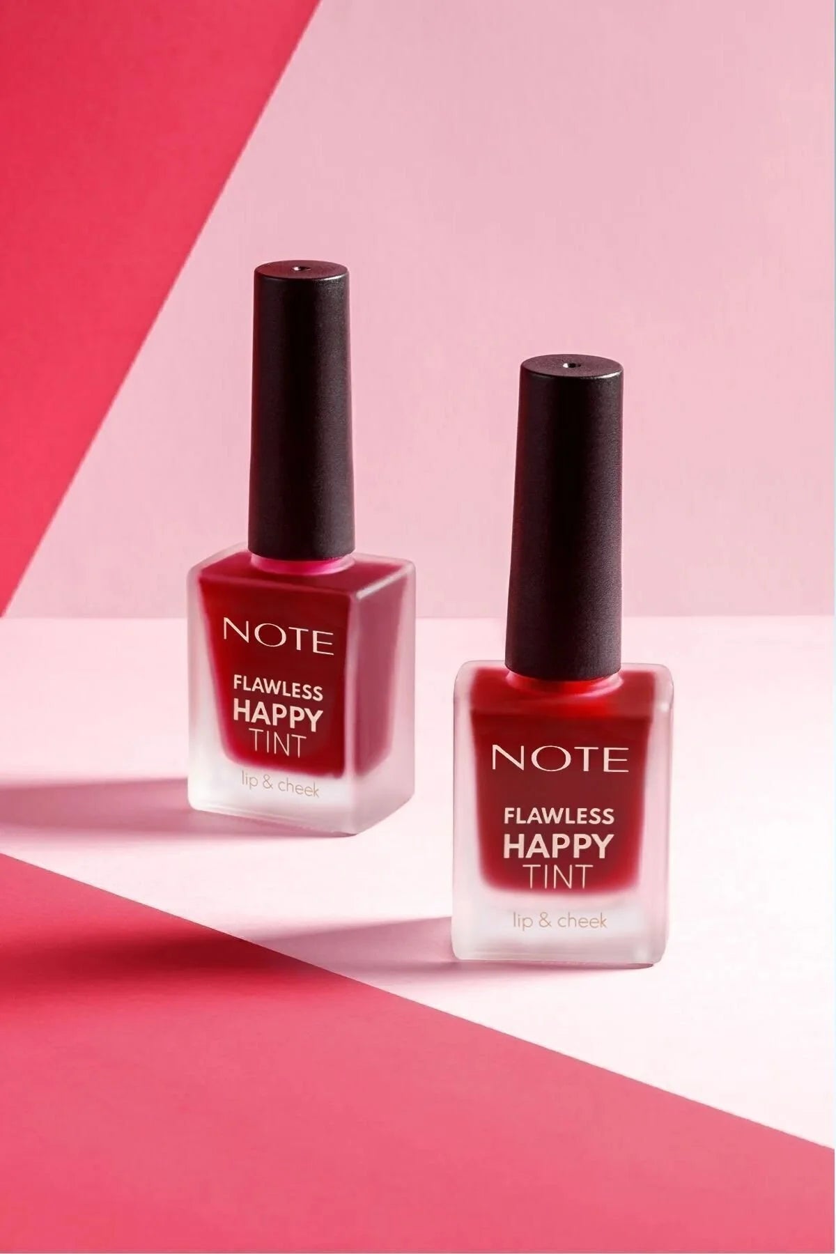 Note Flawless Happy Tint Lip & Cheek 02 Wild Cherry Mor Likit Allık