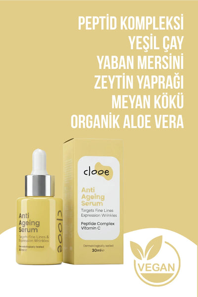 Clooe Yaşlanma Karşıtı Serum önden görünüm
