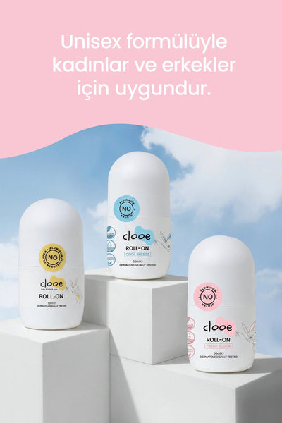 Clooe Fresh Bloom Roll-On Deodorant ambalaj görünümü