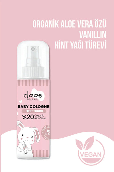 Clooe Vegan Bebek Kolonyası First Touch 150ml ürün detay görünümü