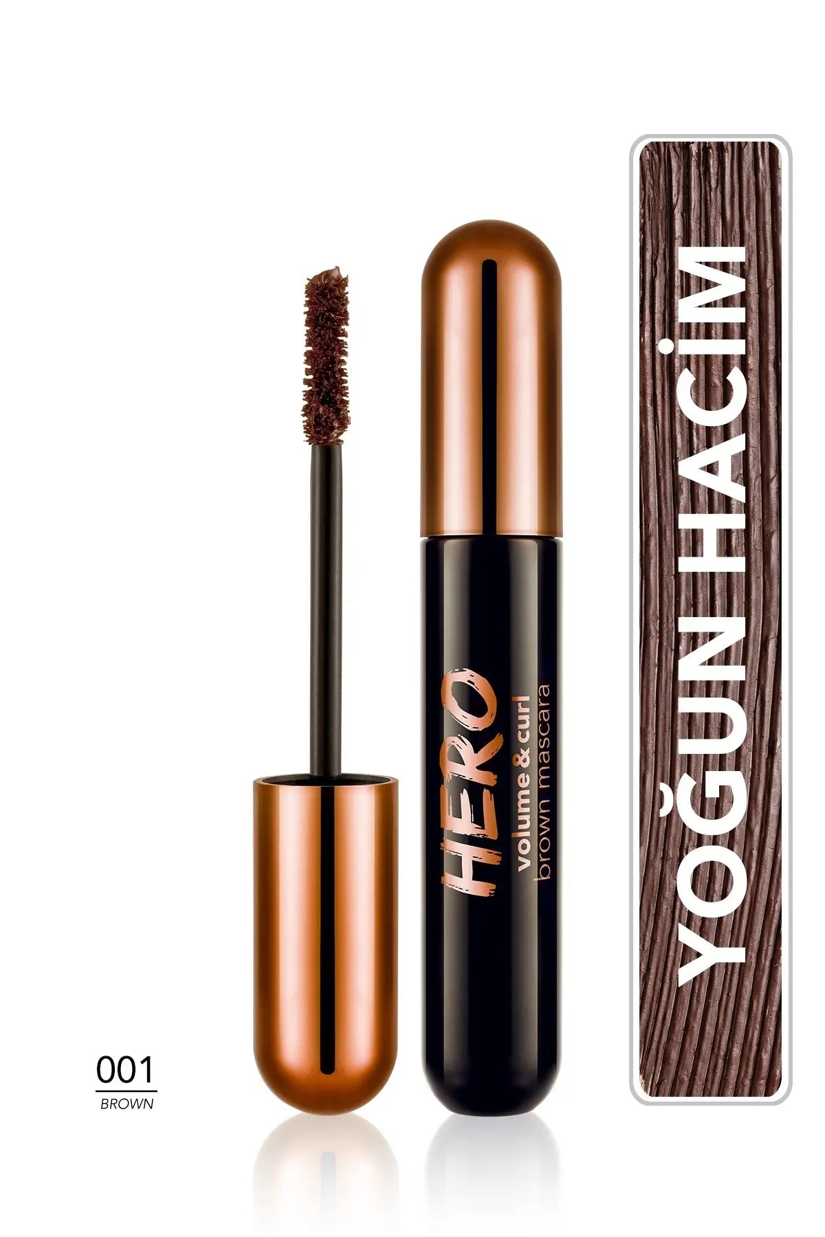 Flormar Hero Volume Curl Maskara önden görünüm