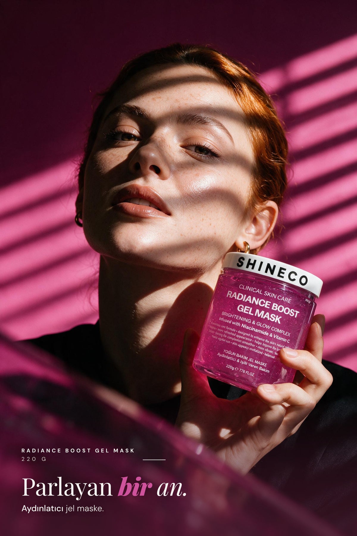 Shineco Aydinlatici Jel Maske 220 ml
