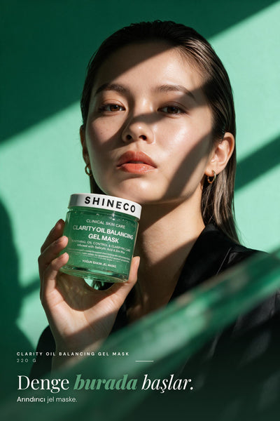 Shineco Yag Dengeleyici Jel Maske 220 ml
