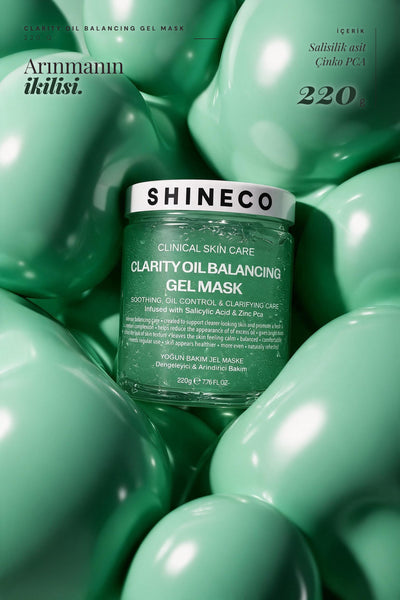 Shineco Yag Dengeleyici Jel Maske 220 ml