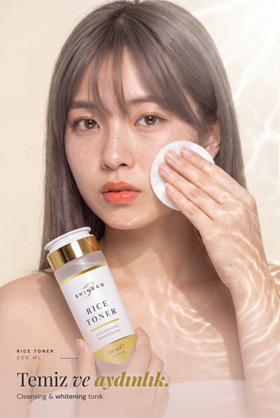 Shineco Pirinc Ozlu Yuz Tonigi 200 ml