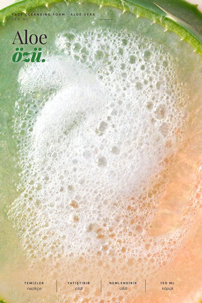 Shineco Aloe Vera Yuz Temizleme Kopugu