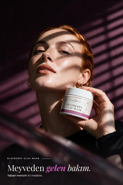 Shineco Yaban Mersini Kil Maskesi 50 ml