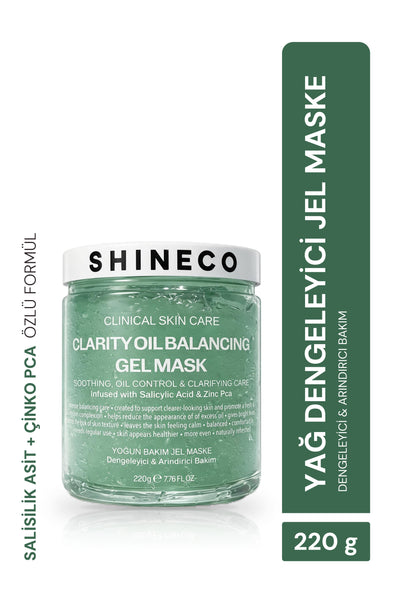 Shineco Yag Dengeleyici Jel Maske 220 ml