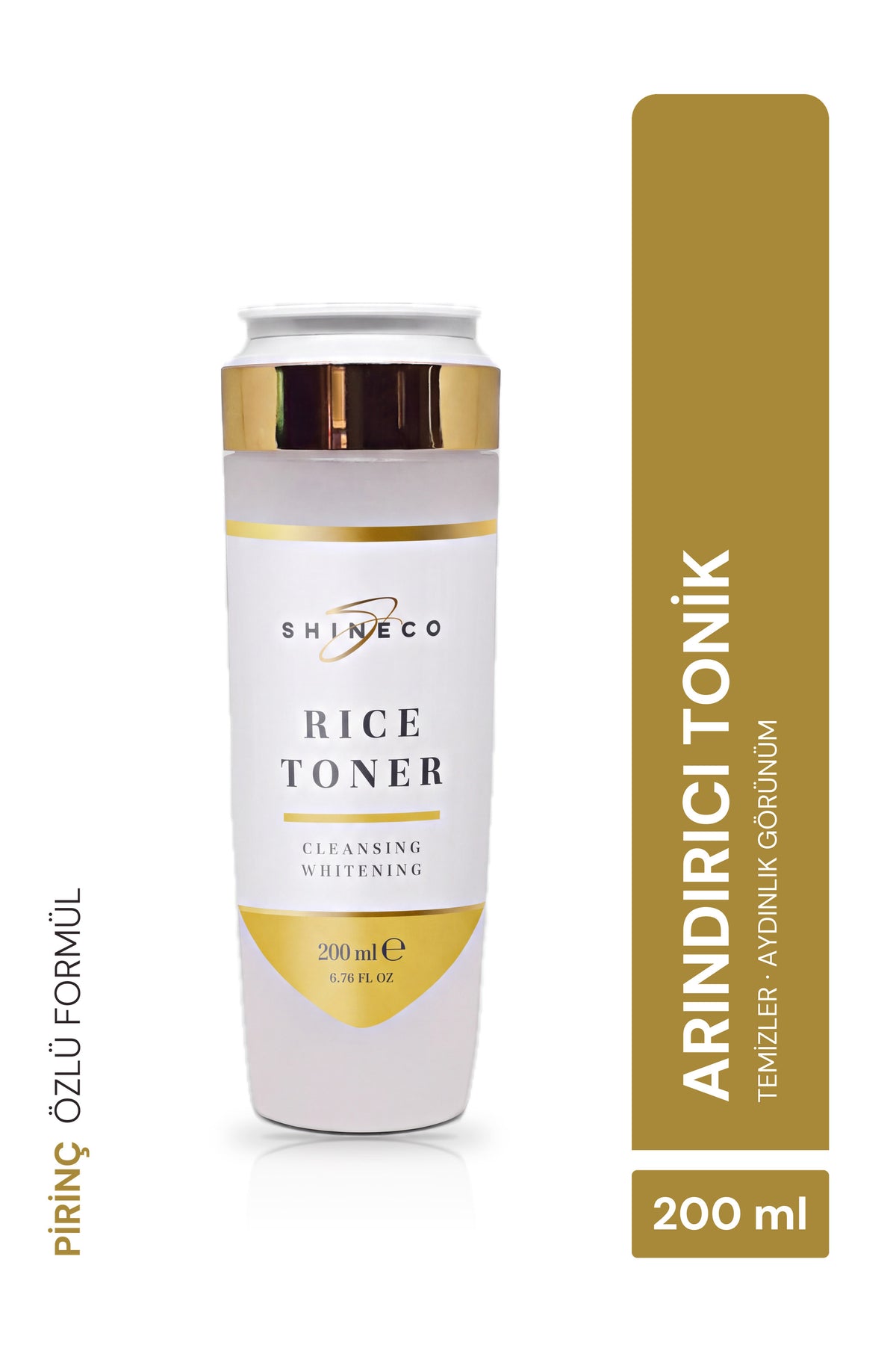 Shineco Pirinc Ozlu Yuz Tonigi 200 ml