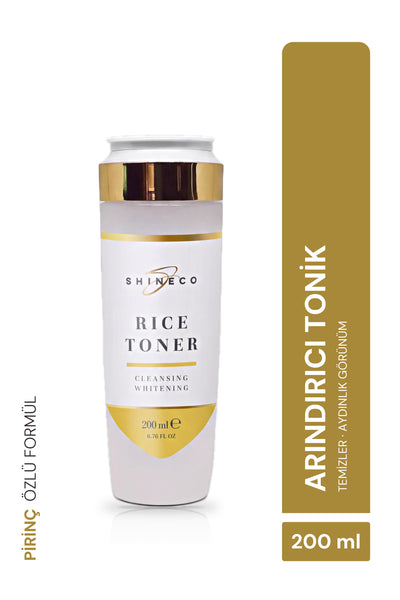 Shineco Pirinc Ozlu Yuz Tonigi 200 ml
